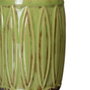 BigBuy Home Vase Pistache Céramique 12,5 x 12,5 x 22,5 cm