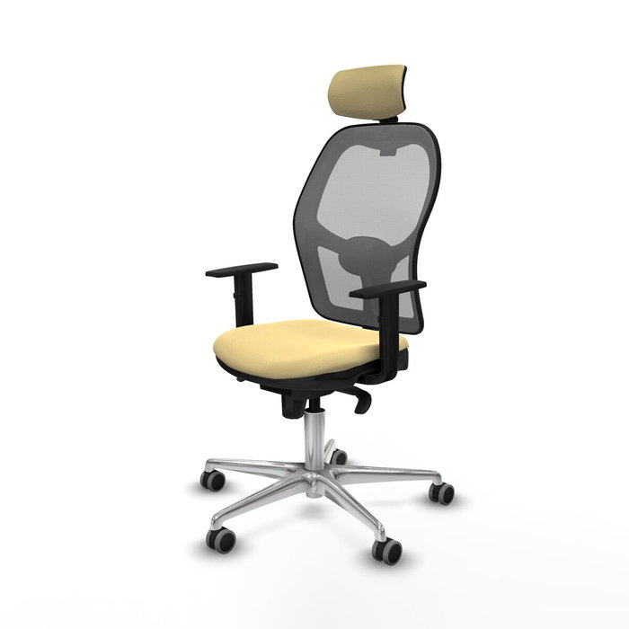 Piqueras y Crespo Chaise de Bureau 1D086G2 Crème Piqueras y Crespo Chaise de Bureau 1D086G2 Crème