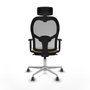 Piqueras y Crespo Chaise de Bureau 1D086G2 Crème