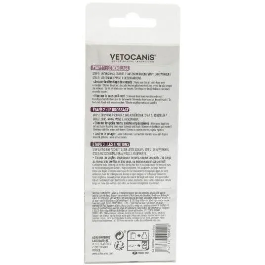VETOCANIS BIO000441 Coupe-Ongles pour Chien et Chat avec Butée Sécurité et Lames Inox, 2 Tailles Incluses