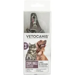 VETOCANIS BIO000441 Coupe-Ongles pour Chien et Chat avec Butée Sécurité et Lames Inox, 2 Tailles Incluses