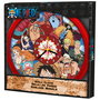 KIDS LICENSING Horloge murale One Piece avec motif anime - Diamètre 24,5 cm