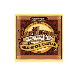 ERNIEBALL Jeu de cordes Earthwood 80/20 Bronze Silksteel Soft 13-56