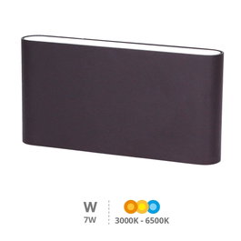GSC Evolution Applique murale LED Feshi 10W Gris anthracite