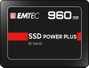 Emtec SSD X150 2,5 pouces 960 Go Noir