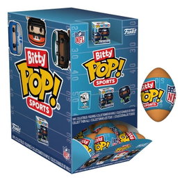 Funko NFL Mystery Bitty POP! Vinyl Series 2 - Présentoir de 24 figurines