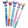 Clementoni Atelier des Stylos Stitch - Coffret Créatif pour Personnaliser 5 Stylos avec Licence Officielle Stitch