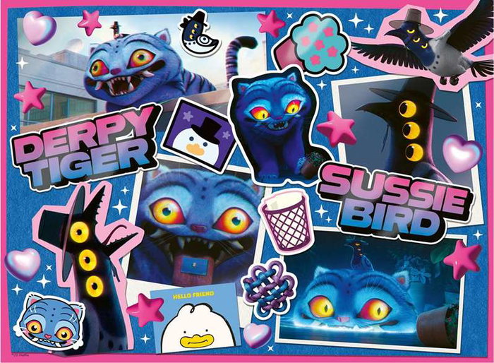 Ravensburger Puzzle KPop Demon Hunters Derpy & Sussie 300 pièces XXL