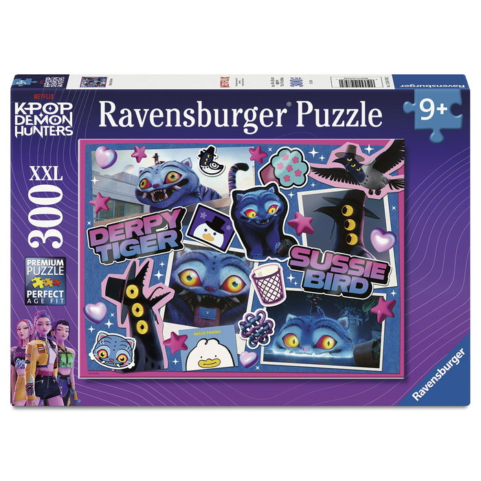 Ravensburger Puzzle KPop Demon Hunters Derpy & Sussie 300 pièces XXL