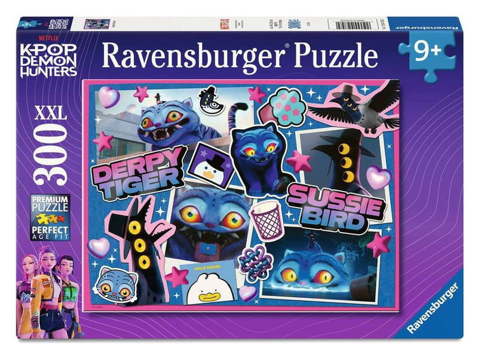 Ravensburger Puzzle KPop Demon Hunters Derpy & Sussie 300 pièces XXL