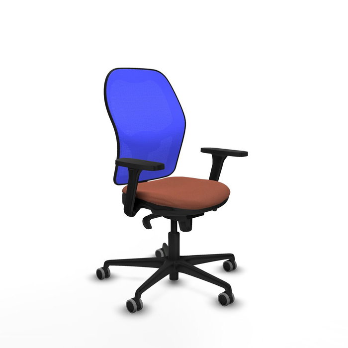 Piqueras y Crespo Chaise de Bureau 3D036G0 Bleu Marron Piqueras y Crespo Chaise de Bureau 3D036G0 Bleu Marron