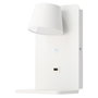 Lumo Applique murale de lecture avec port USB et chargement sans fil 6 W