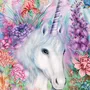 Schmidt Spiele Puzzle Licorne Douce Beauté 100 Pièces Paysage Magnifique, À Partir de 6 Ans