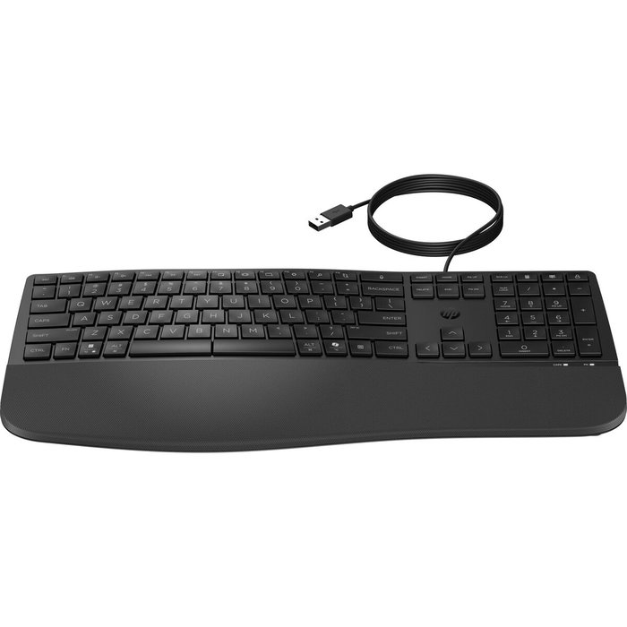 HP 480 Comfort Clavier Noir QWERTY HP 480 Comfort Clavier Noir QWERTY