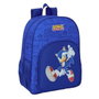 Safta Cartable Sonic Bleu 33 x 42 x 14 cm