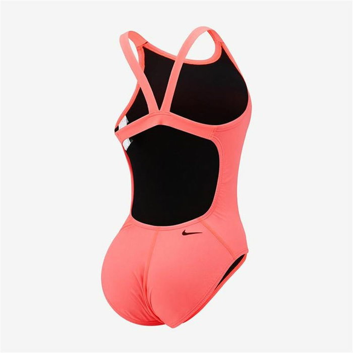 Maillot de bain femme Nike Hydrastrong Saumon Corail