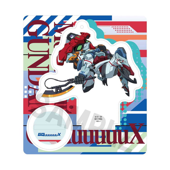 Mobile Suit Gundam GQuuuuuuX assortiment figurines acrylique 9 cm (6) Mobile Suit Gundam GQuuuuuuX assortiment figurines acrylique 9 cm (6)