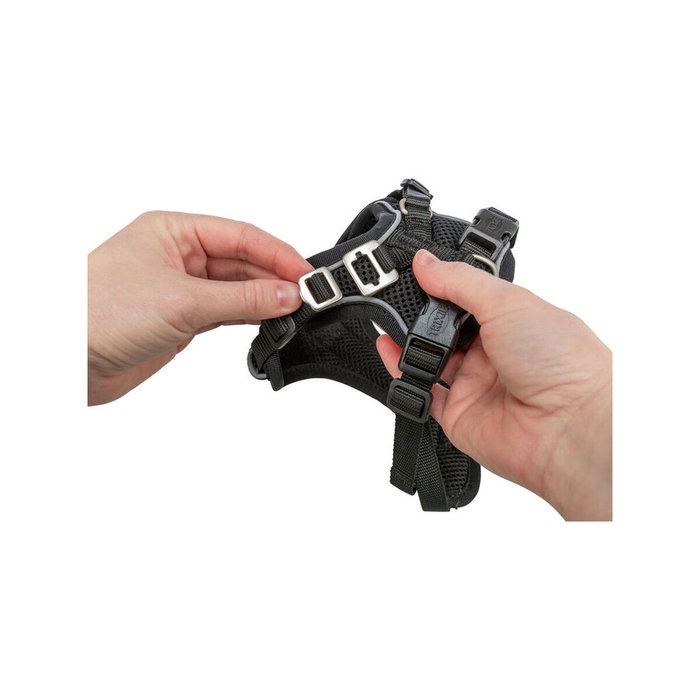 Harnais pour Chien Trixie Premium FlexMesh Noir L