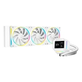 DeepCool LM360 WH Kit de refroidissement liquide 360 mm Blanc avec écran IPS et RGB