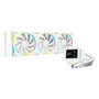DeepCool LM360 WH Kit de refroidissement liquide 360 mm Blanc avec écran IPS et RGB