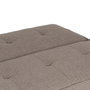 Canapé Convertible Beige 181 x 88 x 85,5 cm