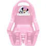 Disney - Porte-poupée pour vélo enfant Minnie Rose - Système de fixation universel avec sangle scratch