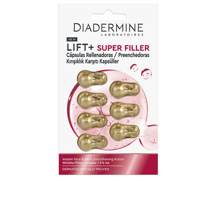 Diadermine Lift+ Super Filler Capsules Lissantes Visage et Cou (7 unités) Diadermine Lift+ Super Filler Capsules Lissantes Visage et Cou (7 unités)