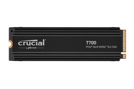 Crucial T700 Pro SSD NVMe 2 To M.2 PCIe Gen 5.0 x4 avec technologie DirectStorage et dissipateur thermique