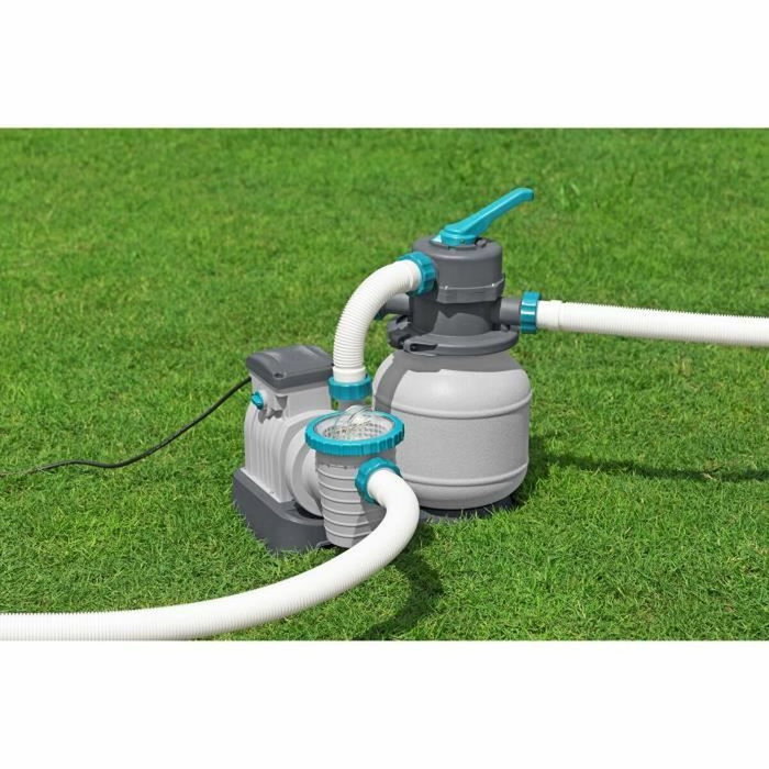 Bestway Pompe de filtration à sable 6 056 L/h pour piscine jusqu'à 42 m3