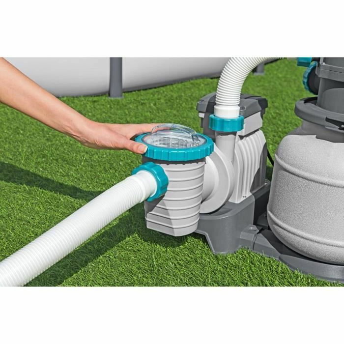Bestway Pompe de filtration à sable 6 056 L/h pour piscine jusqu'à 42 m3