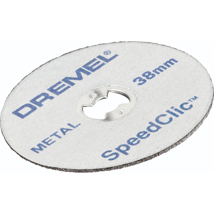 Dremel Lot de 12 Disques EZ SpeedClic pour Tronçonnage et Découpe de Métaux 38mm