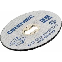 Dremel Lot de 12 Disques EZ SpeedClic ø38mm pour Tronçonnage et Découpe Métal - Épaisseur 1,2 mm