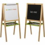 Jeujura Grand tableau multifonctions en bois avec fonction dessin