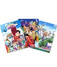 Sakami Merchandise One Piece Egghead Saga Set de 3 pochettes transparentes