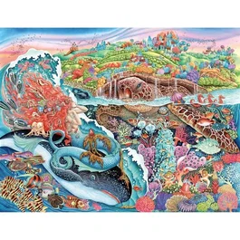 Ravensburger Puzzle 12001484 - 2000 Pièces Adulte Thalassa, Mer, à Partir de 14 Ans - Le Mythe de Thalassa