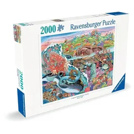 Ravensburger Puzzle 12001484 - 2000 Pièces Adulte Thalassa, Mer, à Partir de 14 Ans - Le Mythe de Thalassa