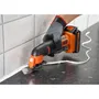 BLACK+DECKER BDCOS18N-XJ - Multi-Outil Oscillant 18V sans fil sans batterie - 18 Accessoires - Coupe, Ponçage, Polissage