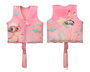 KioKids Gilet de Flottaison pour Bébés et Enfants - Ocean Dreams - Rose - Pour 15-19 kg (2-3 ans) en Neoprene - Corches Extraibles - Sécurité Renforcée
