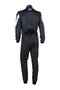 OMP Combinaison de course Karting KS-3X FIA 8877-2022 Adulte Noir/Anthracite Taille 56