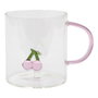 Home Deco Factory Mug en verre figure fruit 300 ml