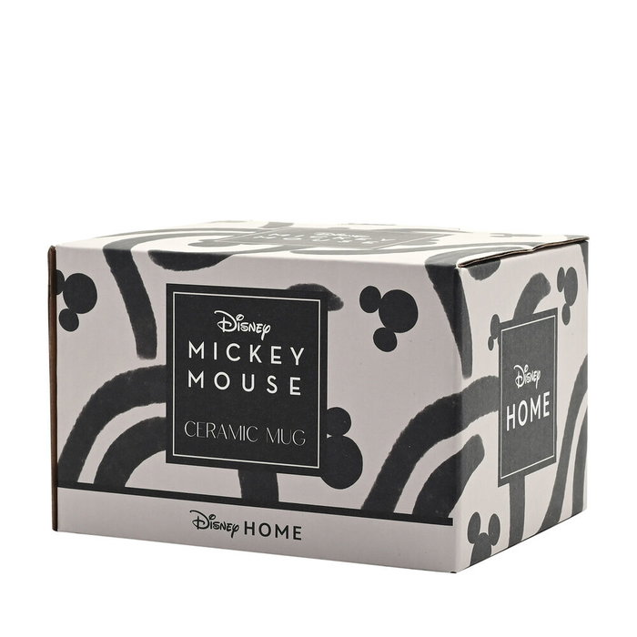 Widdop & Co Tasse Mickey Disney Shapes en Dolomite avec finition mate, design craquelé et anse en forme d'oreille Widdop & Co Tasse Mickey Disney Shapes en Dolomite avec finition mate, design craquelé et anse en forme d'oreille