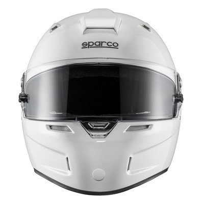 Sparco SKY KF-5W Casque de Karting Fibre de Verre/Kevlar - XS - Blanc