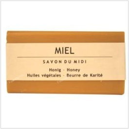 Savon Du Midi Savon en pain au miel 100g Bio – Savon naturel