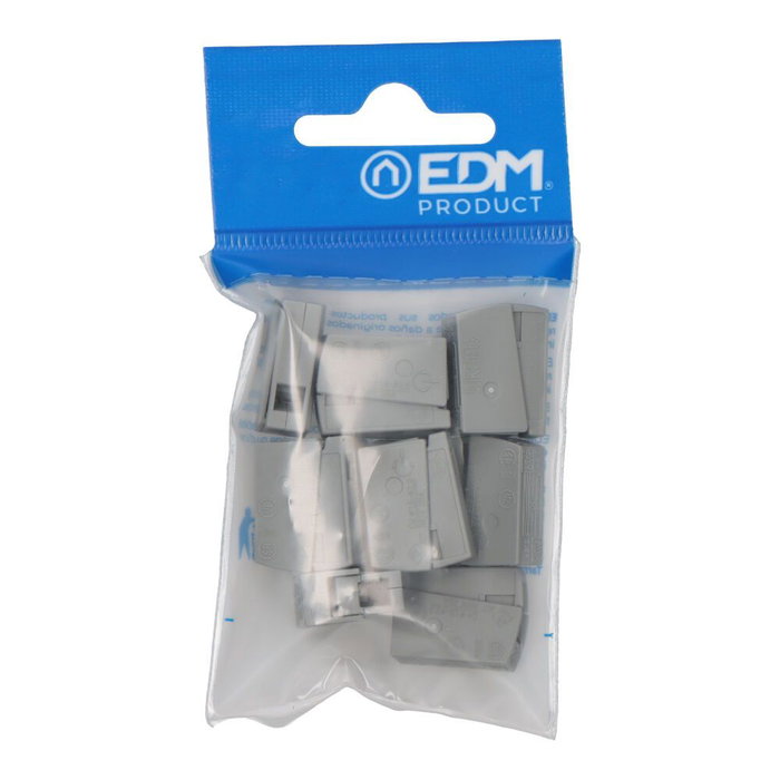 Wago 221-412 Connecteur rapide en ligne avec presse-étoupe 2 conducteurs, 1 rigide + 1 rigide/semi-rigide/flexible, 0,5-2,5 mm², gris, 10 pièces Wago 221-412 Connecteur rapide en ligne avec presse-étoupe 2 conducteurs, 1 rigide + 1 rigide/semi-rigide/flexible, 0,5-2,5 mm², gris, 10 pièces