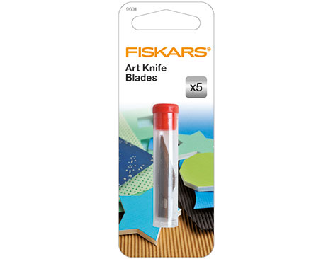 Fiskars Lames de rechange n°11 pour crayon et mini cutter de précision, 5 unités