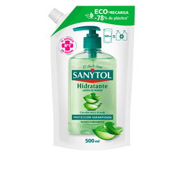 Sanytol Recharge Savon Antibactérien Hydratant pour les Mains - Pack Écologique 500 ml