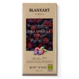 Blanxart Chocolate Noir 70% aux Framboises et Açai, 75 g, Bio