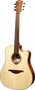 LAG Guitare acoustique Dreadnought Cutaway Tramonatine 70 - Natural