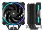 CoolBox H6 Ring ARGB dissipateur de CPU gaming noir
