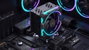 CoolBox H6 Ring ARGB dissipateur de CPU gaming noir